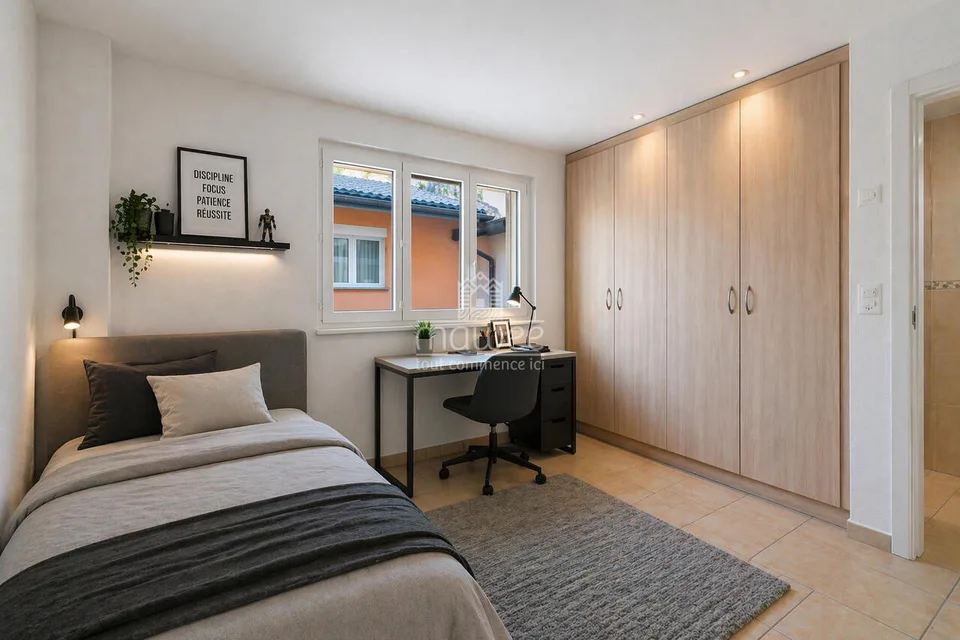 Apartment renovated in 2026 with large terrace in a small building