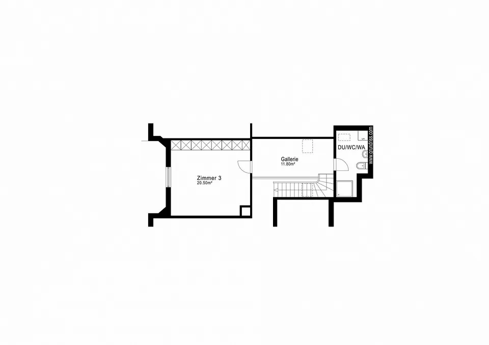Grosse, helle 4.5-Zimmer Dachwohnung mit Galerie