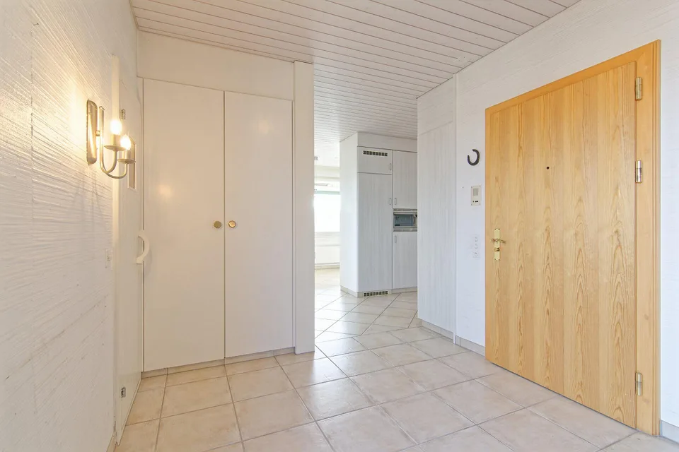 5.5-room penthouse apartment with a view of the pond