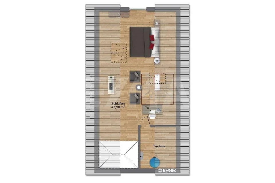 Detached 2 ½ Room House in a Central Location