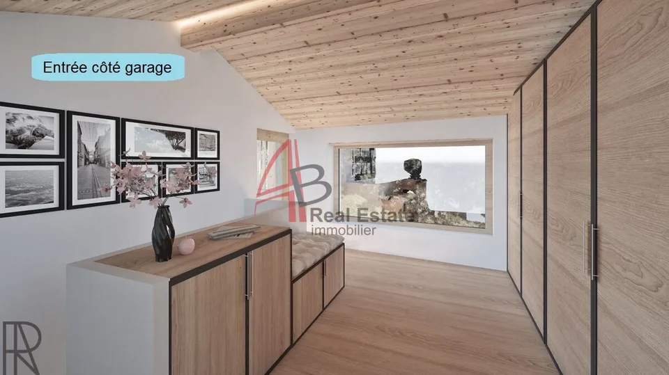 Villa contemporaine avec vue panoramique - Chemin-Dessus (Val de Bagnes)