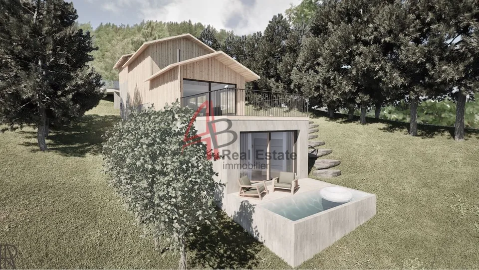 Villa contemporaine avec vue panoramique - Chemin-Dessus (Val de Bagnes)