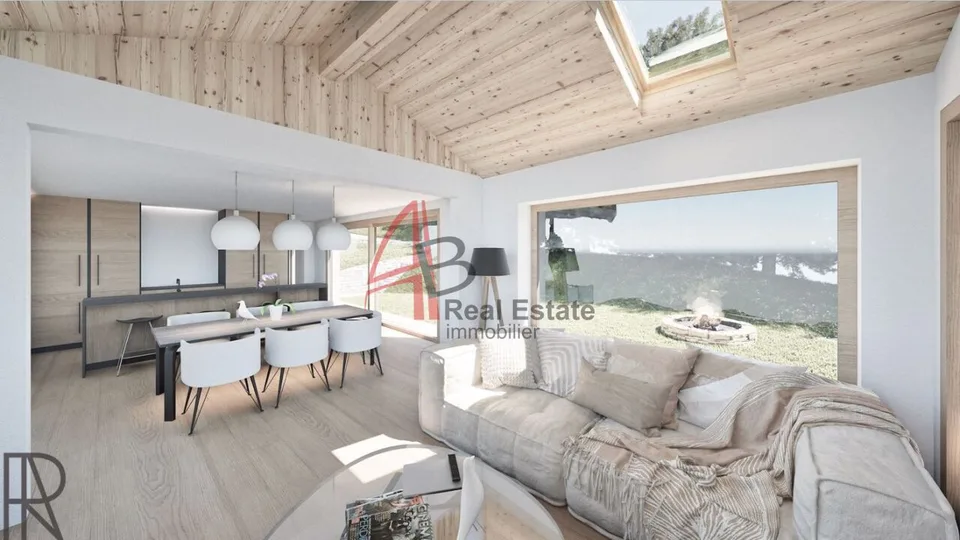 Villa contemporaine avec vue panoramique - Chemin-Dessus (Val de Bagnes)