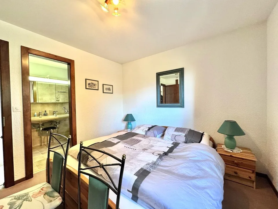 Bel appartement 3.5 pièces en rez-de-jardin prés de l'arrêt de funiculaire de Blûche / Ref. 1007-684