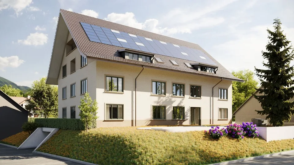 Grosszügige 4½ Zimmer-Wohnung im 1. Dachgeschoss mit Loggia