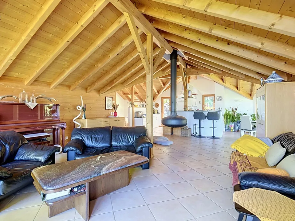 LES GIETTES | Villa individuelle d'exception avec vue imprenable et biotope naturel