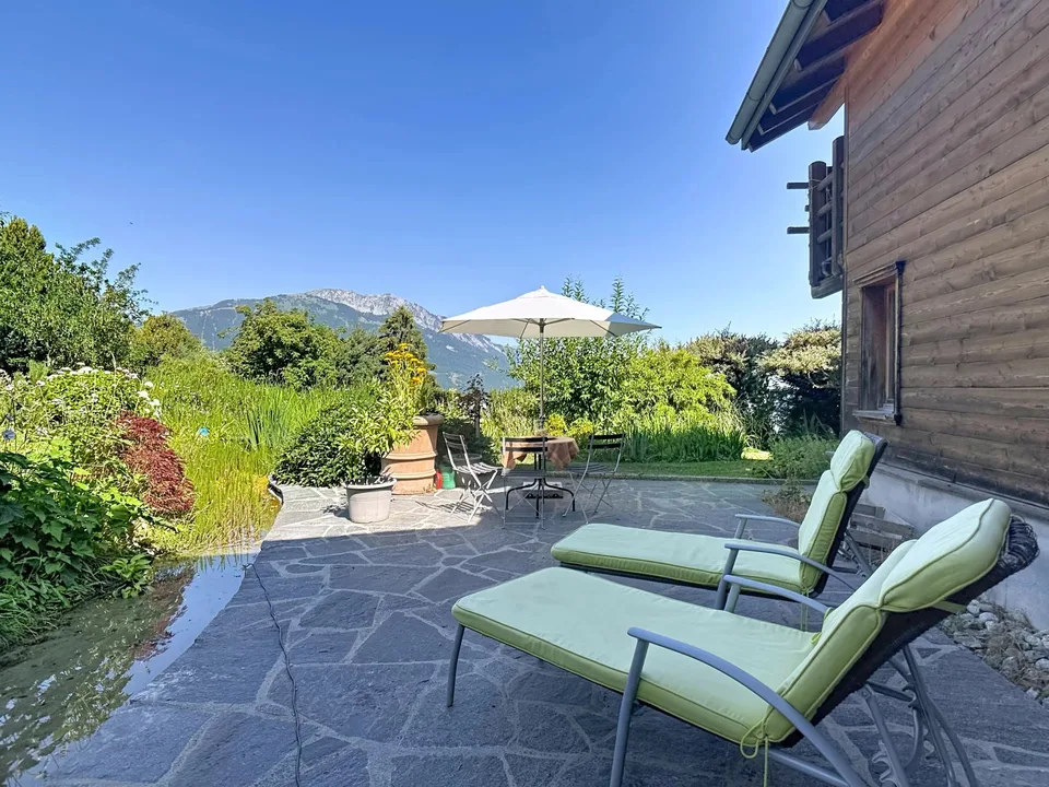 LES GIETTES | Villa individuelle d'exception avec vue imprenable et biotope naturel