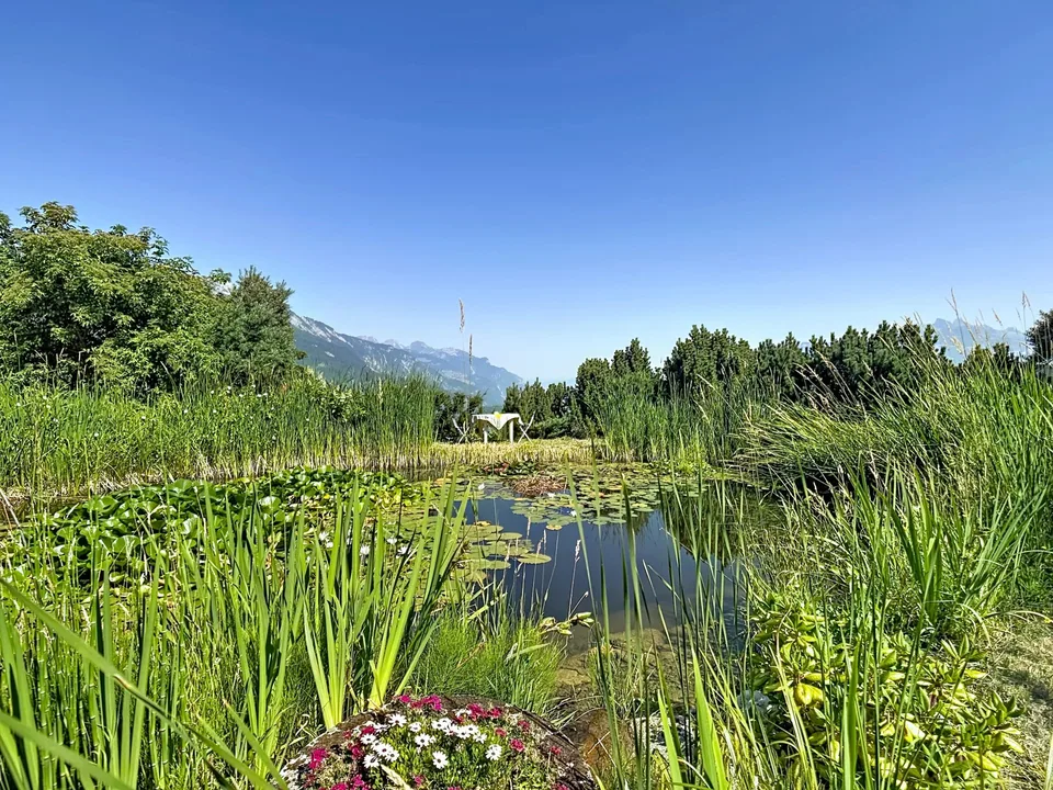 LES GIETTES | Villa individuelle d'exception avec vue imprenable et biotope naturel