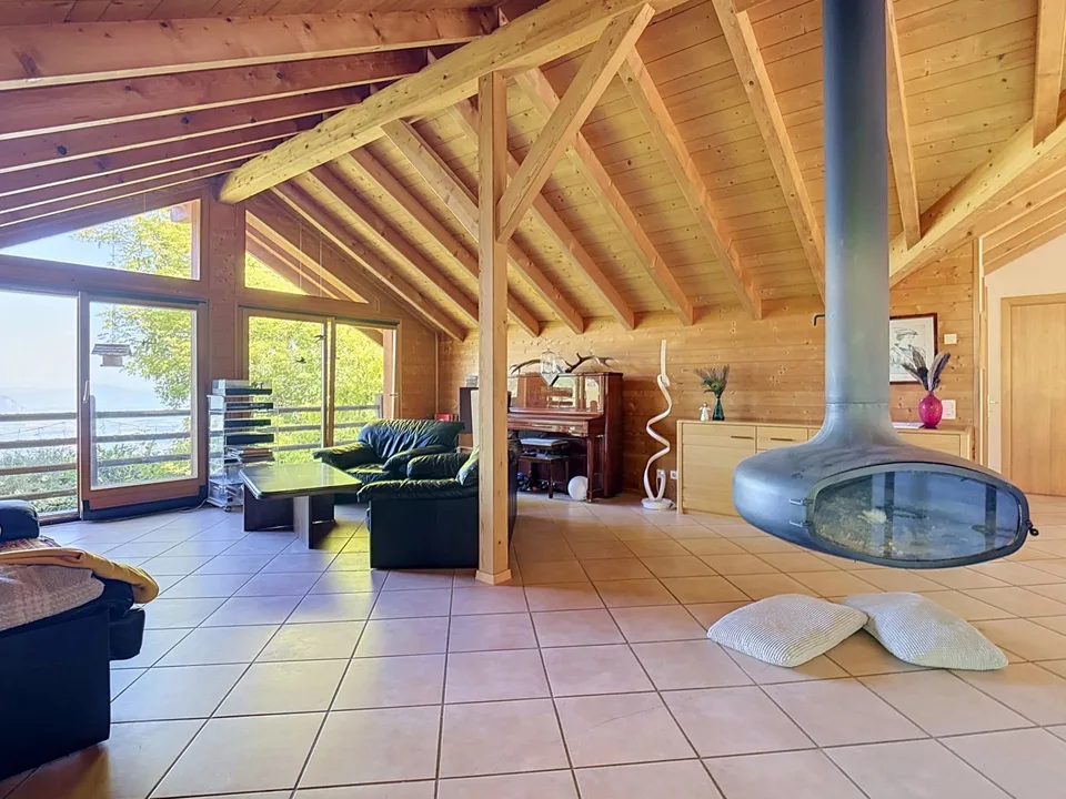 LES GIETTES | Villa individuelle d'exception avec vue imprenable et biotope naturel