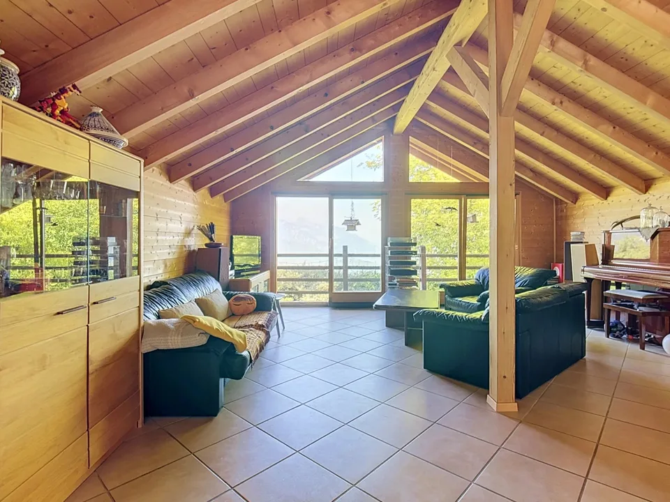 LES GIETTES | Villa individuelle d'exception avec vue imprenable et biotope naturel