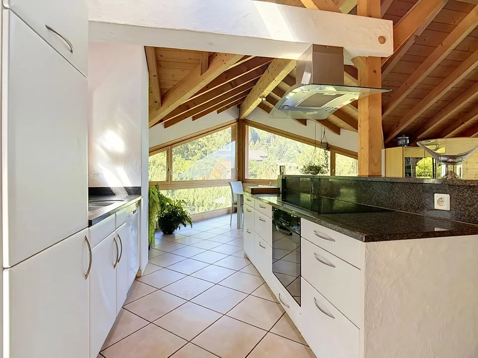 LES GIETTES | Villa individuelle d'exception avec vue imprenable et biotope naturel
