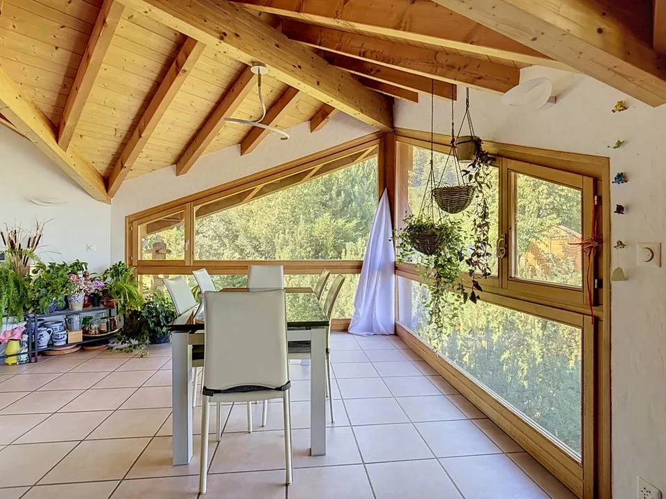 LES GIETTES | Villa individuelle d'exception avec vue imprenable et biotope naturel