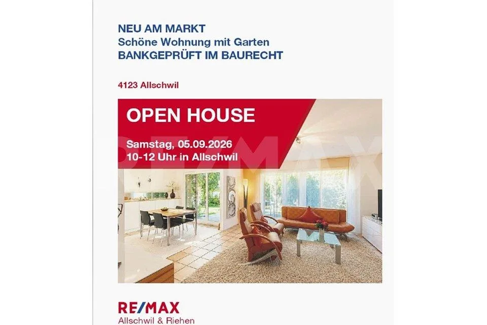 Appartement lumineux de 4,5 pièces à Allschwil – photo 1 sur 14