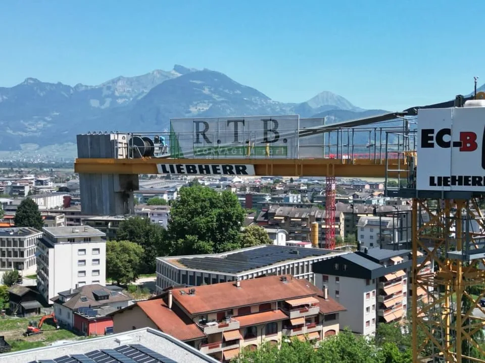 Posizione posto auto garage sotterraneo PPE Les Jardins de Mabillon Monthey – foto 3 di 7