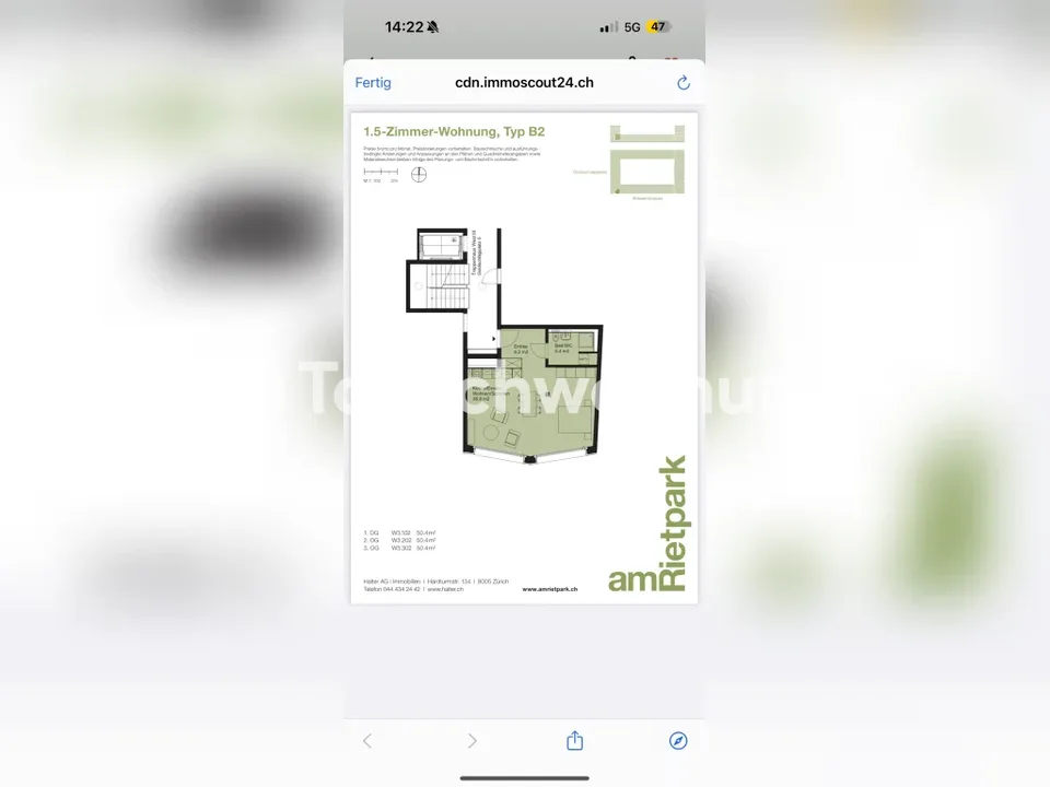 Appartamento di 1,5 locali a Schlieren, 51 m² – foto 3 di 8