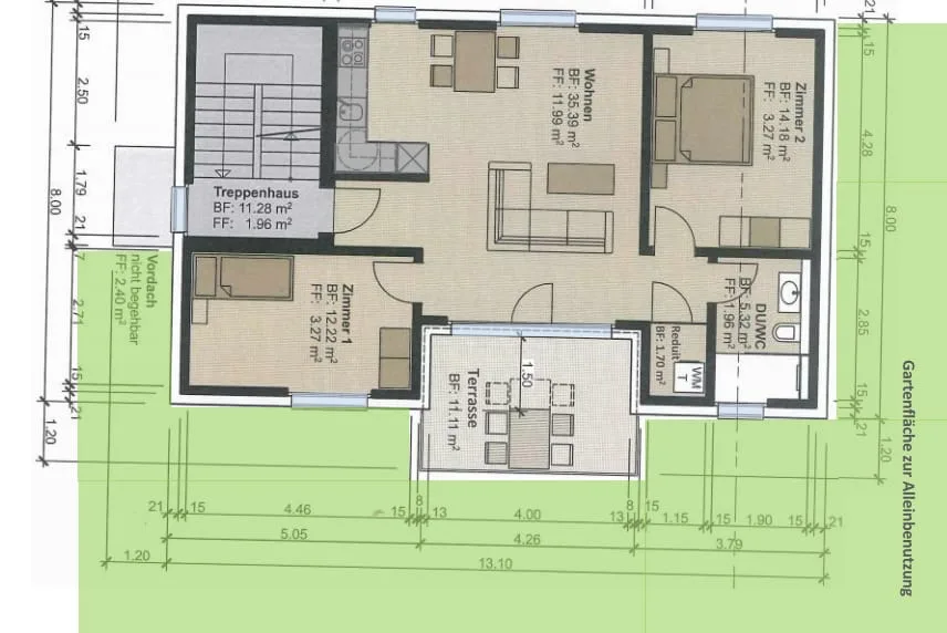 3.5-Zimmer-Gartenwohnung in Wolfwil - Erstbezug mieten