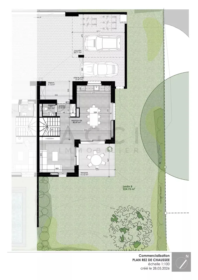 Elegante moderne und familienfreundliche Villa, Wohnviertel, Grand Saconnex – Foto 17 von 20