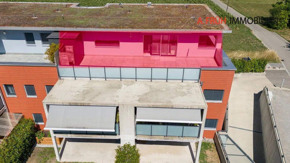 Appartement penthouse 2.5 pièces avec deux places de parking – photo 1 sur 13