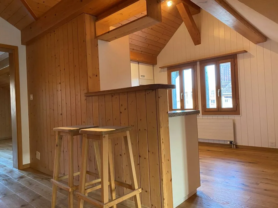 Grosszügige Dachwohnung im 3-Familienhaus