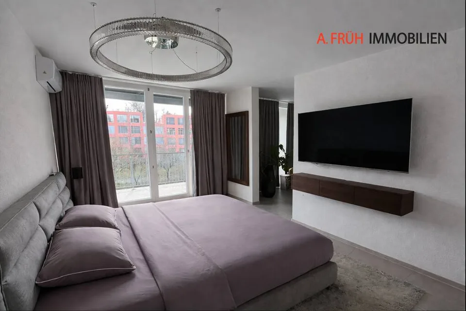 Maisonettewohnung mit Stil: Modernes Wohnkonzept und sonnige Balkone – Foto 8 von 11