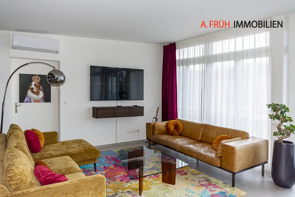 Maisonettewohnung mit Stil: Modernes Wohnkonzept und sonnige Balkone – Foto 6 von 11
