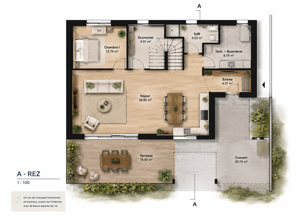 Bassecourt ? Neuve Villa 6,5 Zimmer mit 5 Schlafzimmern und 3 Badezimmern – Foto 5 von 9