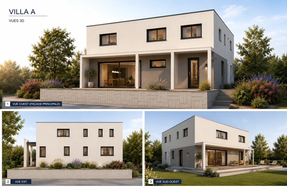 Bassecourt ? Neuve Villa 6,5 Zimmer mit 5 Schlafzimmern und 3 Badezimmern – Foto 4 von 9