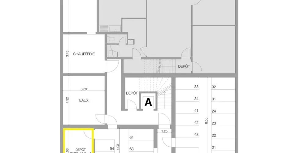 Dépôt de 10 m2 - Eaux-Vives – Foto 3 von 3