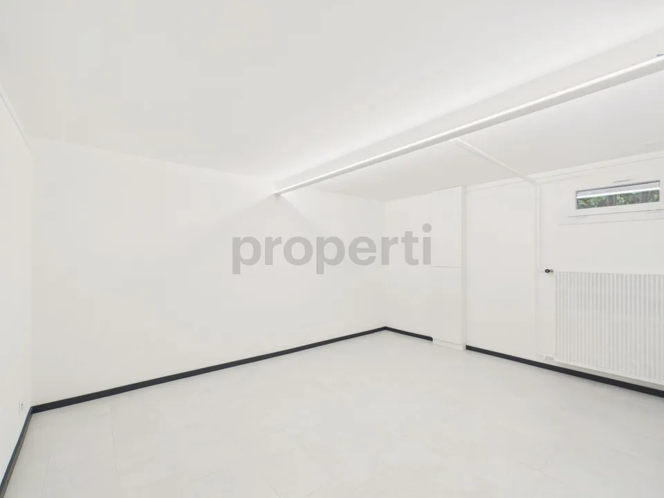 Modern 6.5 room row house with garden in La Neuveville