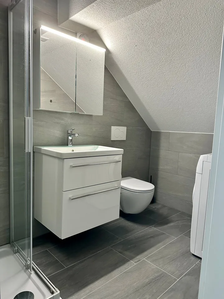Charming 3-room attic apartment in a historic building in Walzenhausen