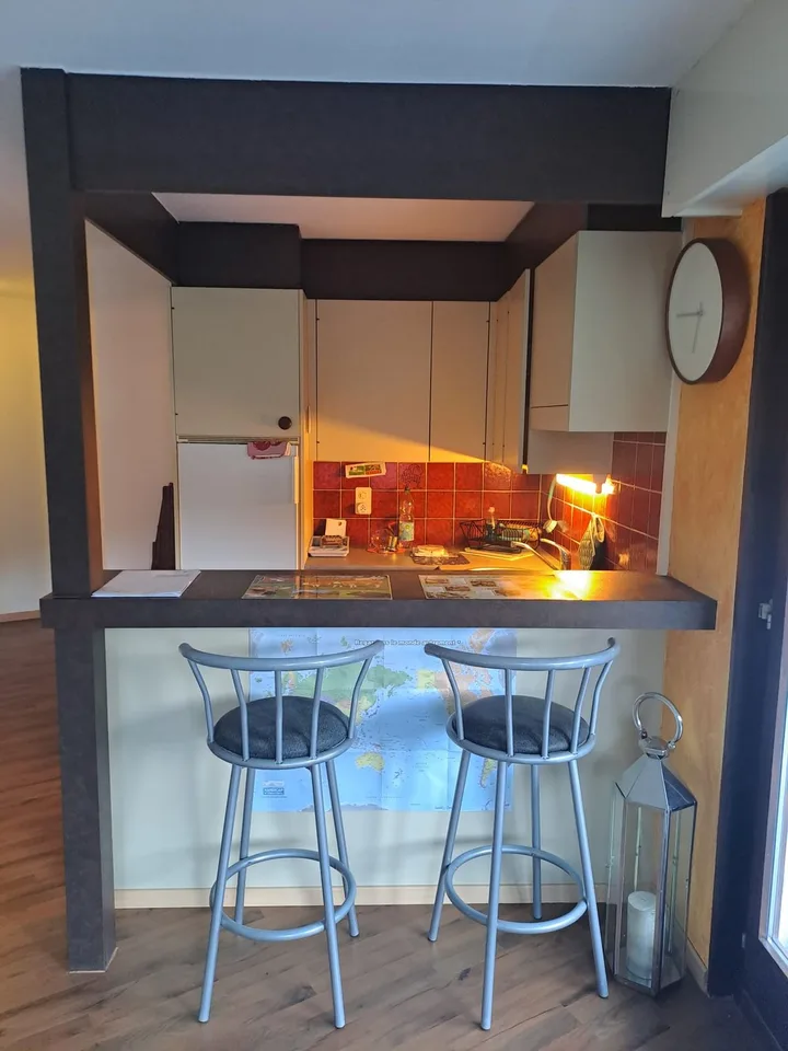 Charmante möblierte 2,5-Zimmer-Wohnung mit großer Terrasse und freiem Blick - Saint-Cergue