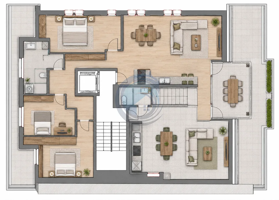 Wohnungen mit 3.5 und 4.5 Zimmern im Zentrum von Châtel-St-Denis – Foto 17 von 19