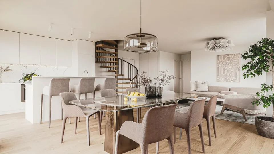 Neue Doppelhaushälfte-Wohnung in Founex – Foto 3 von 8