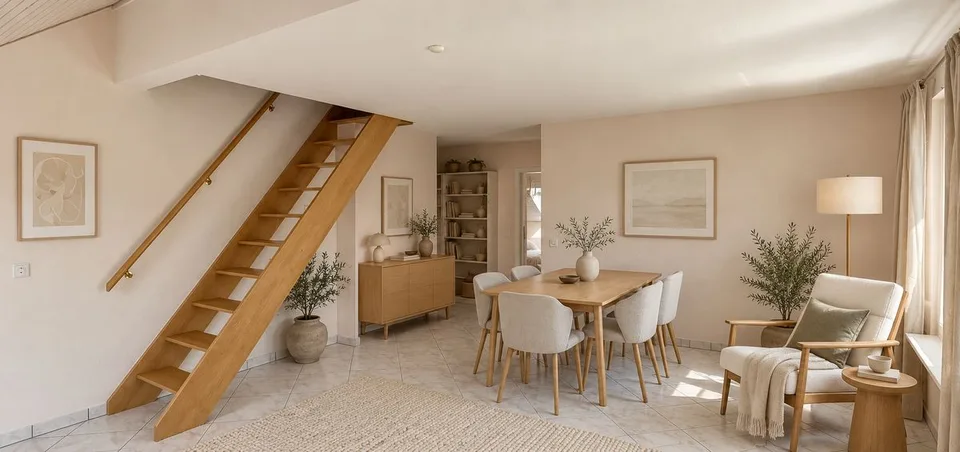 Duplex lumineux et au calme au coeur de Terre Sainte – photo 2 sur 24