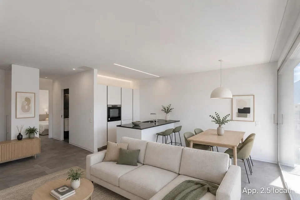 Your apartment in the pearl of Ticino - 3.5 and 2.5 for sale in Ascona