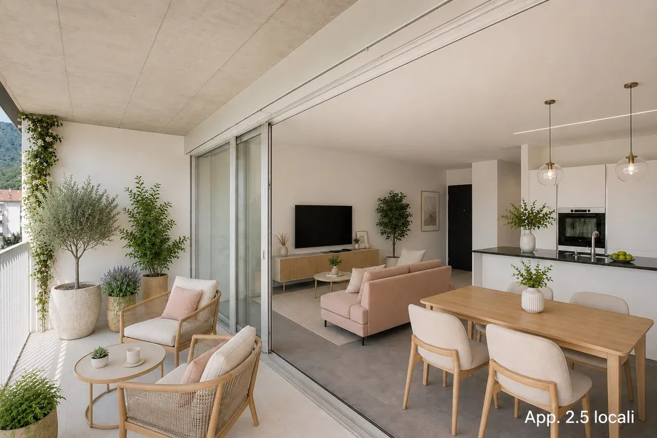 Your apartment in the pearl of Ticino - 3.5 and 2.5 for sale in Ascona