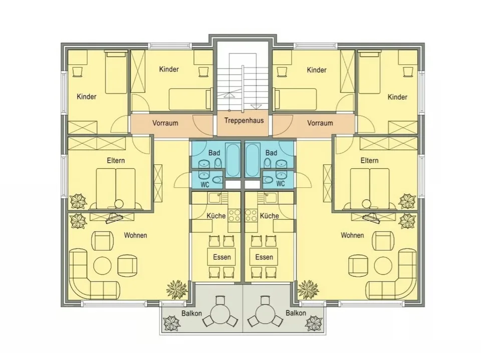 Geräumige 4.5-Zimmer-Wohnung mit Balkon in Münchenbuchsee