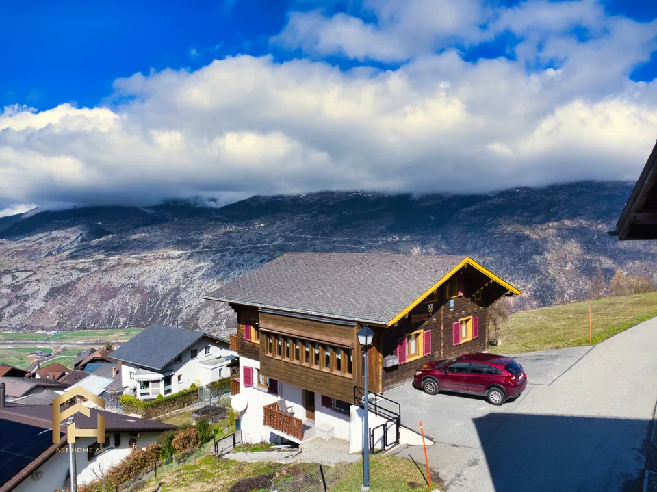 Vivre avec une vue : Appartement ensoleillé de 4,5 pièces dans l'idyllique Ergisch – photo 12 sur 13