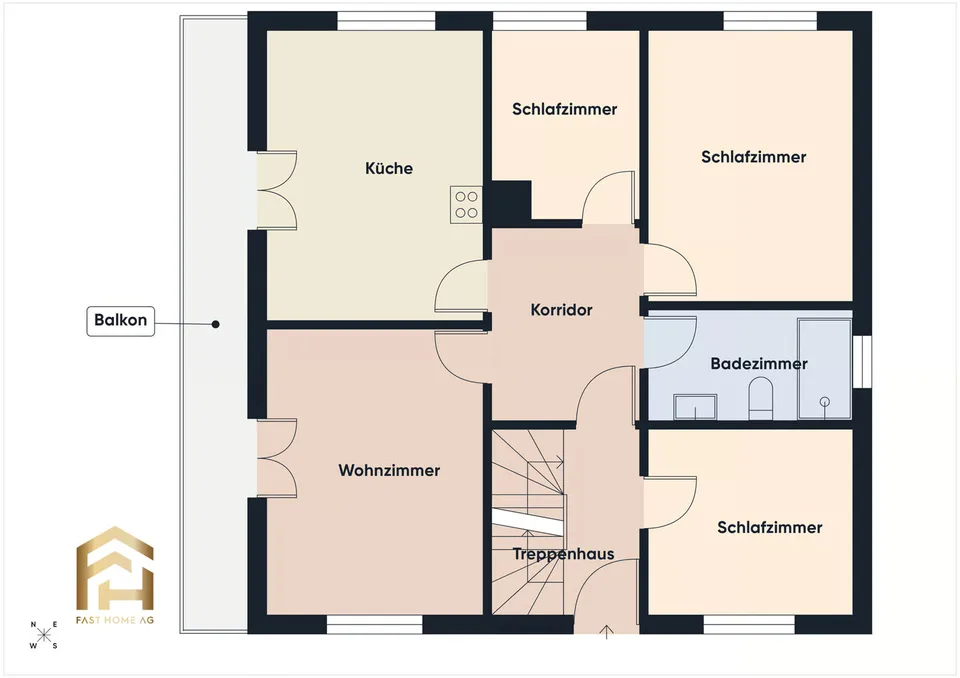 Vivre avec une vue : Appartement ensoleillé de 4,5 pièces dans l'idyllique Ergisch – photo 8 sur 13