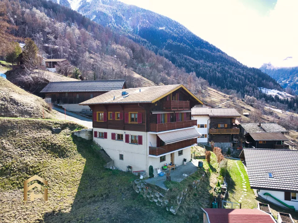 Sonnige 3.5-Zimmerwohnung mit freier Sicht ins Rhonetal – Foto 12 von 13