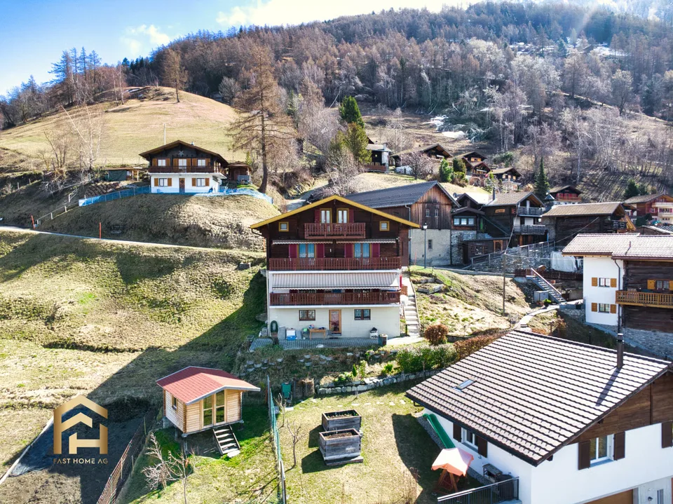 Sonnige 3.5-Zimmerwohnung mit freier Sicht ins Rhonetal – Foto 11 von 13