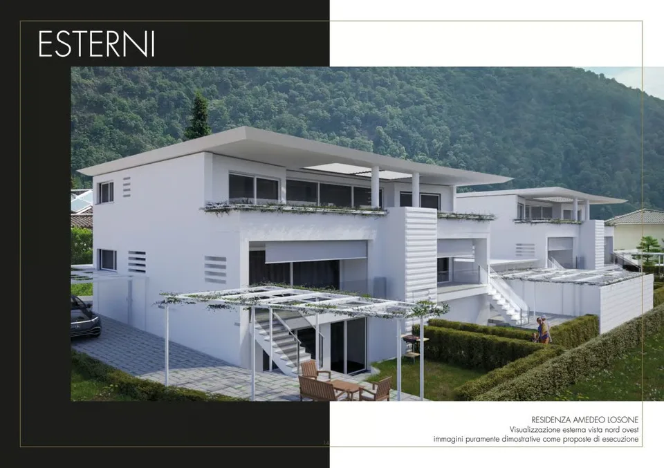 Ultimo appartamento duplex di 5,5 locali disponibile come seconda casa a Losone – foto 12 di 22