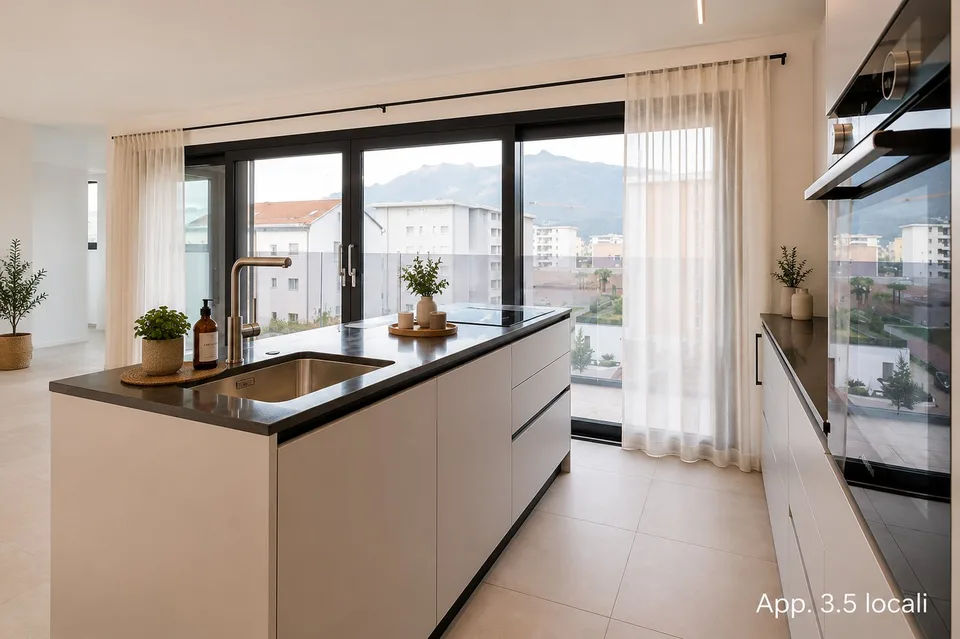 Luminosi appartamenti 2.5 e 3.5 locali a Locarno – Nuova costruzione 2024 – foto 7 di 14