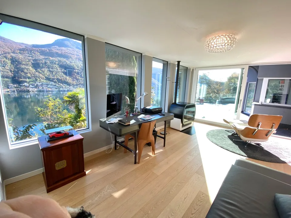 Stilvolle Villa mit privatem Spa & Pool mit Blick auf den See – Foto 15 von 17