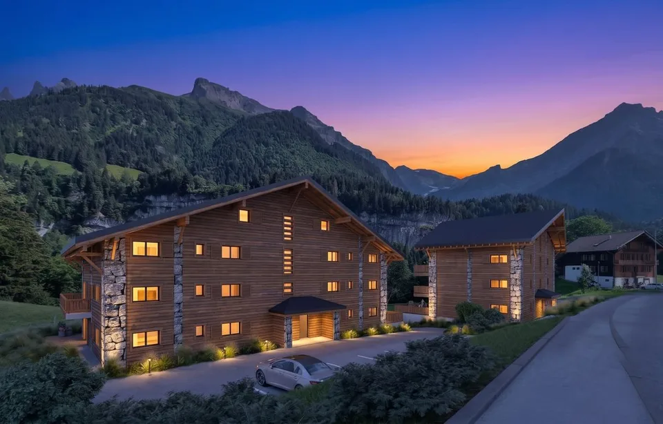 Nuovo appartamento 4.5 locali a Champéry - Residenza principale - Vendita su piani (lotto 19) – foto 4 di 7