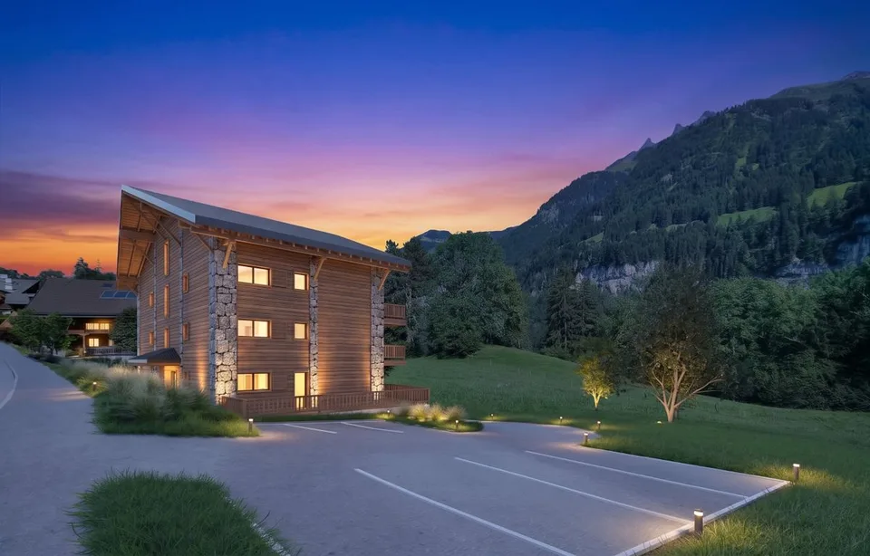 Nuovo appartamento 3.5 locali a Champéry - Residenza principale - Vendita su piani (lotto 41) – foto 4 di 7