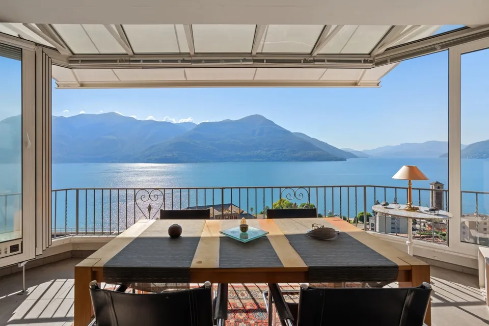 RESERVIERT - 2.5-Zimmer-Attikawohnung mit Panoramasicht in Brissago kaufen – Foto 4 von 13