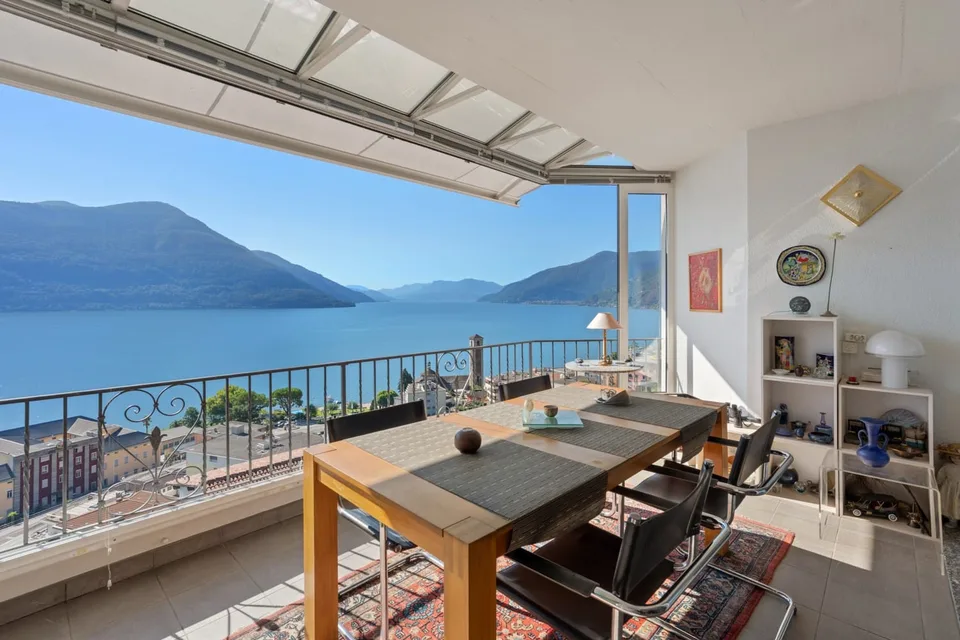 RESERVIERT - 2.5-Zimmer-Attikawohnung mit Panoramasicht in Brissago kaufen – Foto 6 von 13