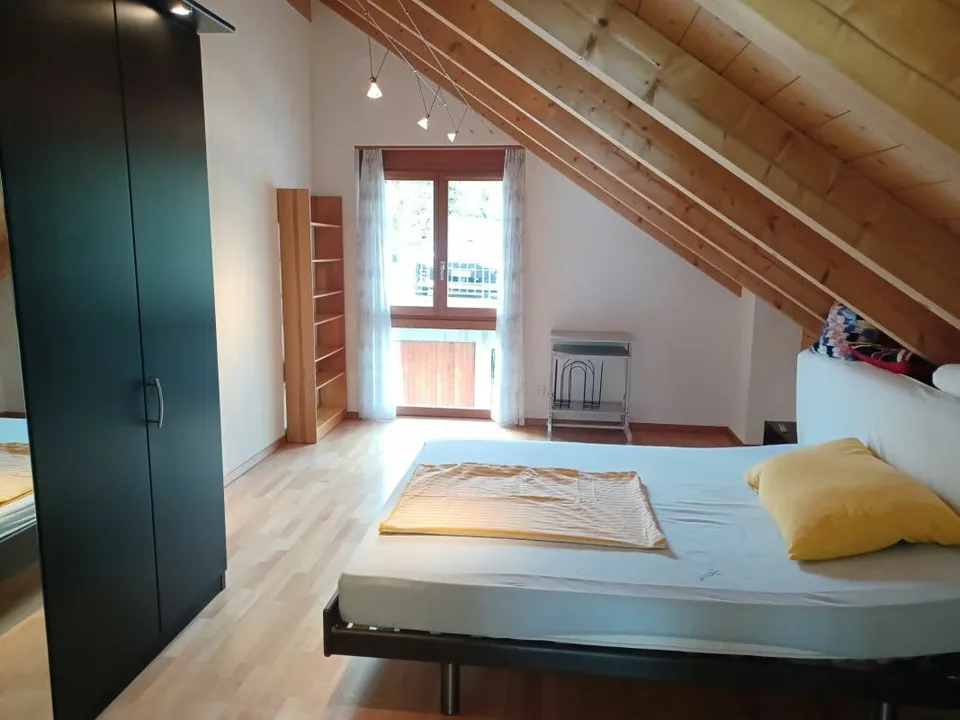 Helle Duplex-Wohnung im Dachgeschoss