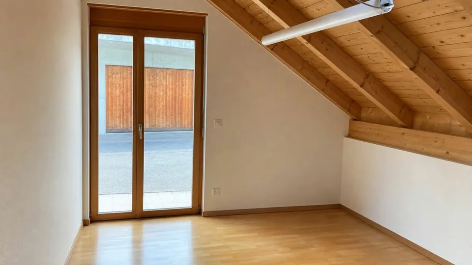 Helle Duplex-Wohnung im Dachgeschoss